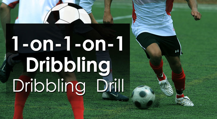 1-on-1-on-1 Dribbling - Dribbling Drill