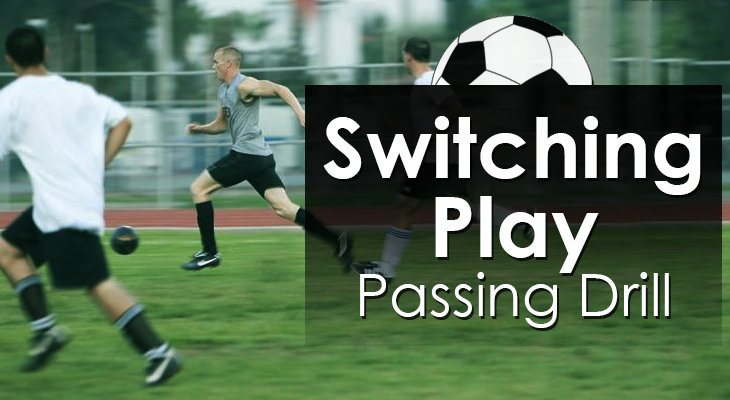 Switching Play - Passing Drill