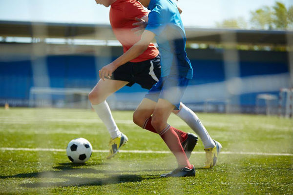 bubble football tackle